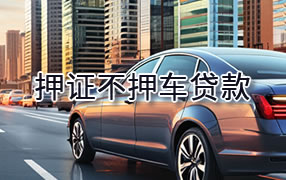 汕尾押证不押车贷款